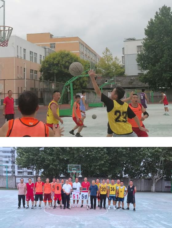 喜迎教师节，四川省广元中学教职工篮球比赛火热开赛