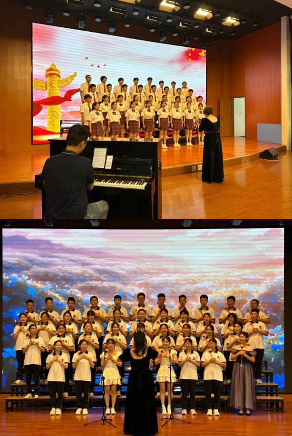 山东省济南第十一中学举行整班制合唱比赛